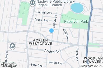 Map image of the property - 1000 Waverly Ave