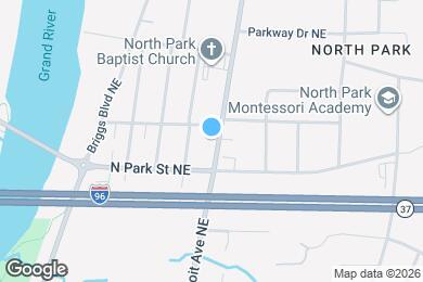 Map image of the property - 3271 Coit Ave NE