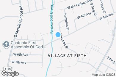 Map image of the property - 1918 W 5th Ave