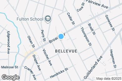 Map image of the property - 547 Harrison Ave