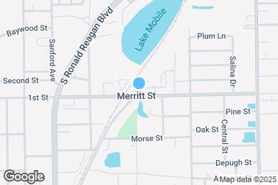 Map image of the property - The Pointe at Merritt Street