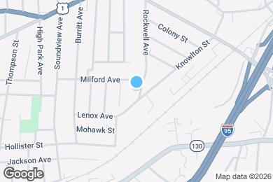 Map image of the property - 424 Rockwell Ave