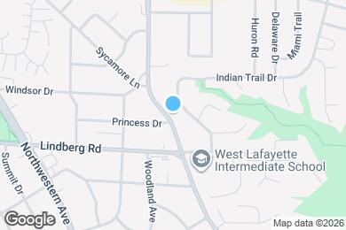 Map image of the property - 2004 N Salisbury St