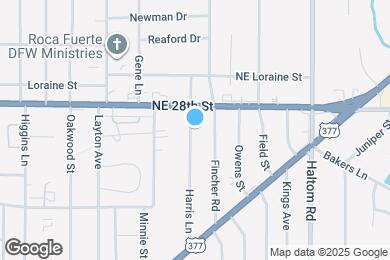 Map image of the property - 2340 Harris Ln