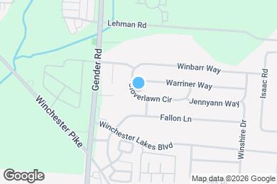 Map image of the property - 6556 Cloverlawn Cir