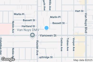 Map image of the property - 14814 Hartland St