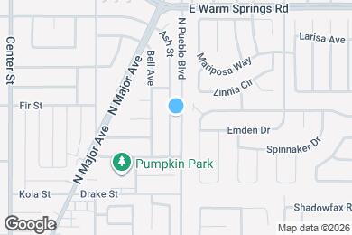 Map image of the property - 455 Ash St