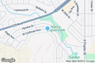 Map image of the property - 1521 W Coffman Ave