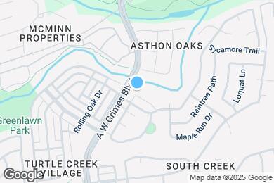 Map image of the property - 1816 Mathers Mill Trail