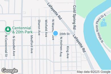 Map image of the property - 1929 N Warman Ave