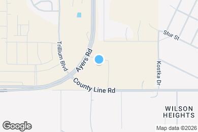 Map image of the property - Enclave on Ayers