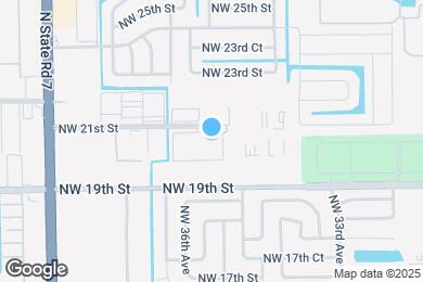 Map image of the property - 3600 NW 21st St