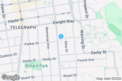 Map image of the property - 2601 College Ave