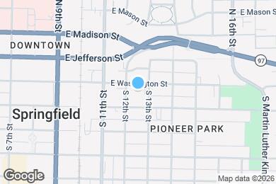 Map image of the property - Capitol Plaza Apartments