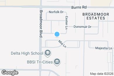 Map image of the property - 9805 Mia Ln