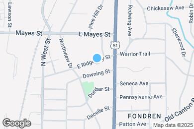 Map image of the property - 465 E Ridgeway St