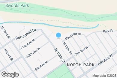 Map image of the property - 984 N 18th St