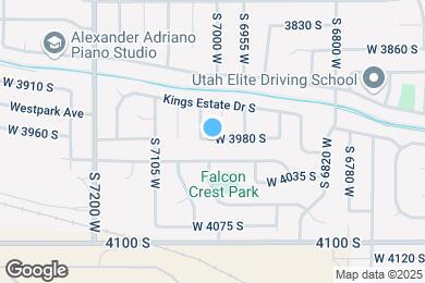 Map image of the property - 7011 W 3980 S