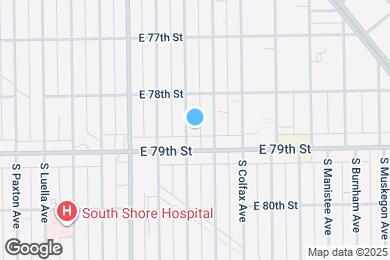 Map image of the property - 7837 S Essex Ave