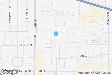 Map image of the property - 602 E 430 S