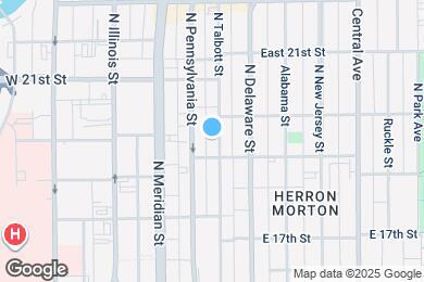 Map image of the property - 1912 N Talbott St