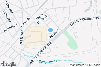 Map image of the property - 904 Cedar St
