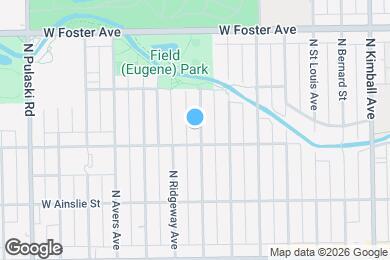 Map image of the property - 5016 N Lawndale Ave