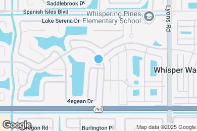 Map image of the property - 18811 La Costa Ln