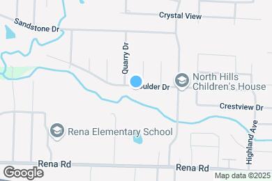 Map image of the property - 507 Boulder Dr