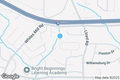 Map image of the property - 2443 Deep Shoals Cir