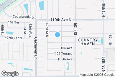 Map image of the property - 6132 108th Ave N