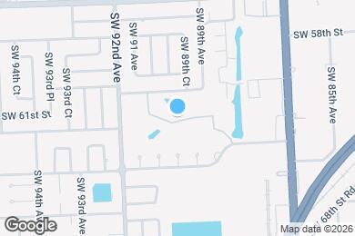 Map image of the property - 9014 SW 62nd Ter