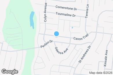 Map image of the property - 2305 Cason Trail