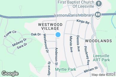 Map image of the property - 1031 Anderson Dr
