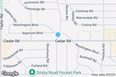 Map image of the property - 13677 Cedar Rd