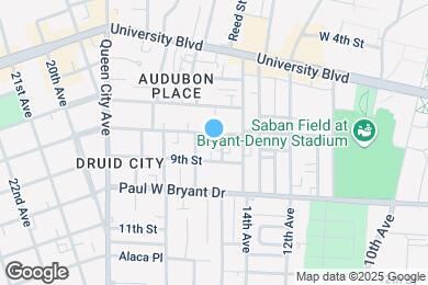 Map image of the property - 1417 8th St