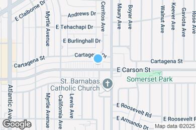 Map image of the property - 1149 E Carson St