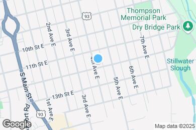 Map image of the property - 1145 4th Ave E