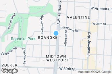 Map image of the property - 3636 SW Trafficway