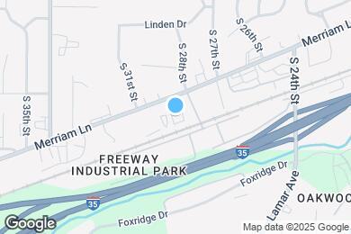 Map image of the property - Merriam Lane Apartments