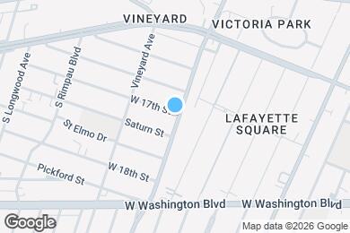 Map image of the property - 1675 West Blvd