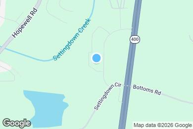 Map image of the property - Aura Creekside Apartments