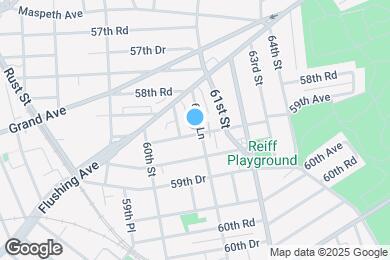 Map image of the property - 60-57 59th Ave