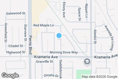Map image of the property - 16379 Saddlebrook Ln