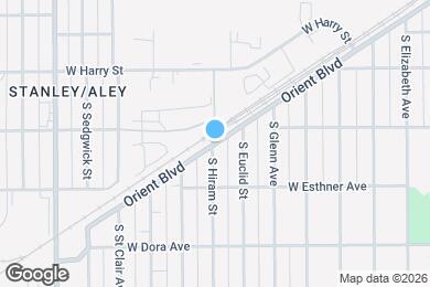 Map image of the property - 1704 S Hiram St