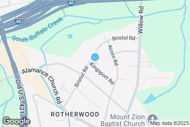 Map image of the property - 1303 Kingsport Rd