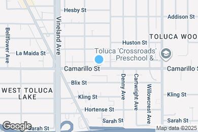 Map image of the property - 10823 Camarillo St