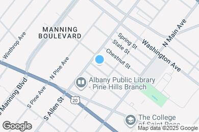 Map image of the property - 847 Jay St