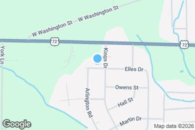 Map image of the property - 18516 Elles Dr