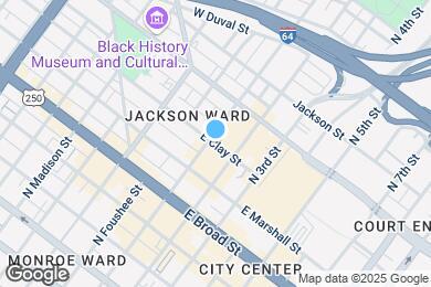 Map image of the property - 112 E Clay St